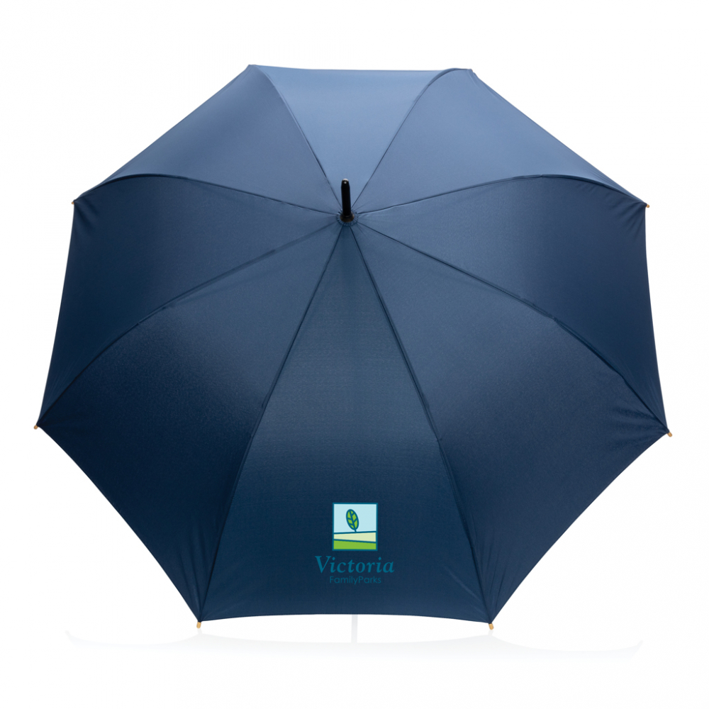 Umbrelă 27" Impact AWARE™, mâner in bambus [6]