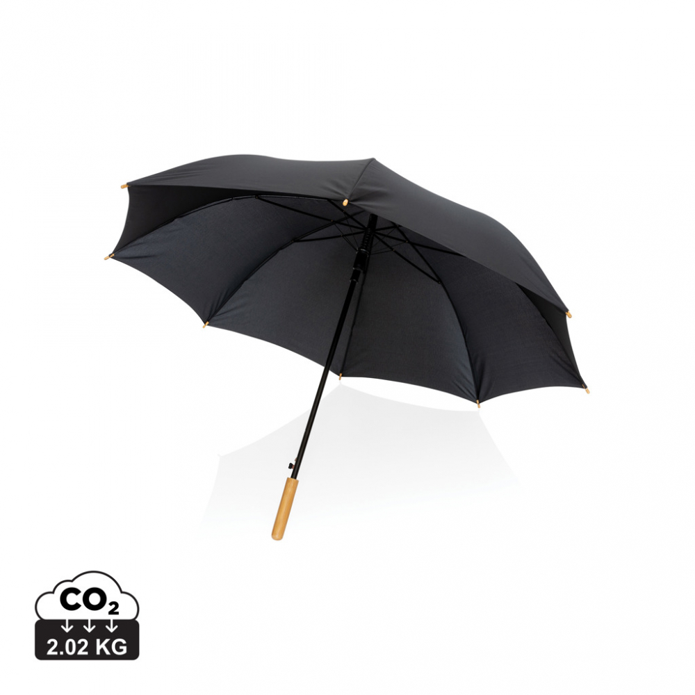 Umbrelă 27" Impact AWARE™, mâner in bambus [1]