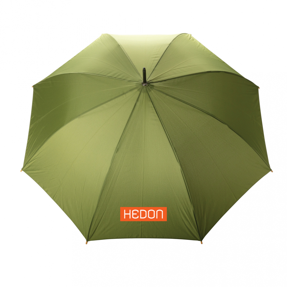 Umbrelă 27" Impact AWARE™, mâner in bambus [6]