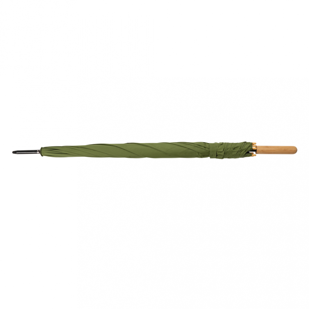 Umbrelă 27" Impact AWARE™, mâner in bambus [4]