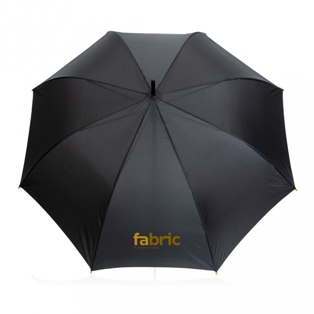 Umbrelă 27" Impact AWARE™, mâner in bambus [6]