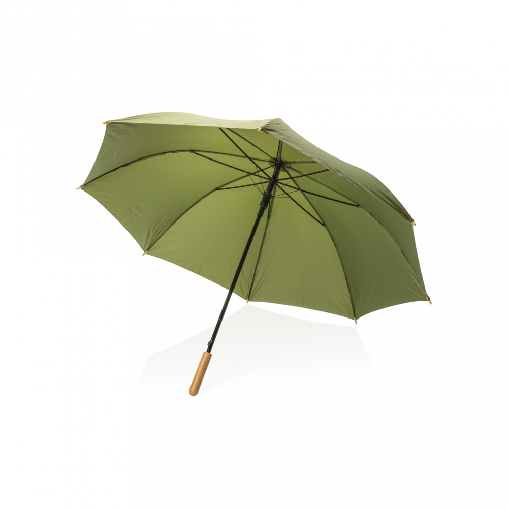 Umbrelă 27" Impact AWARE™, mâner in bambus [2]