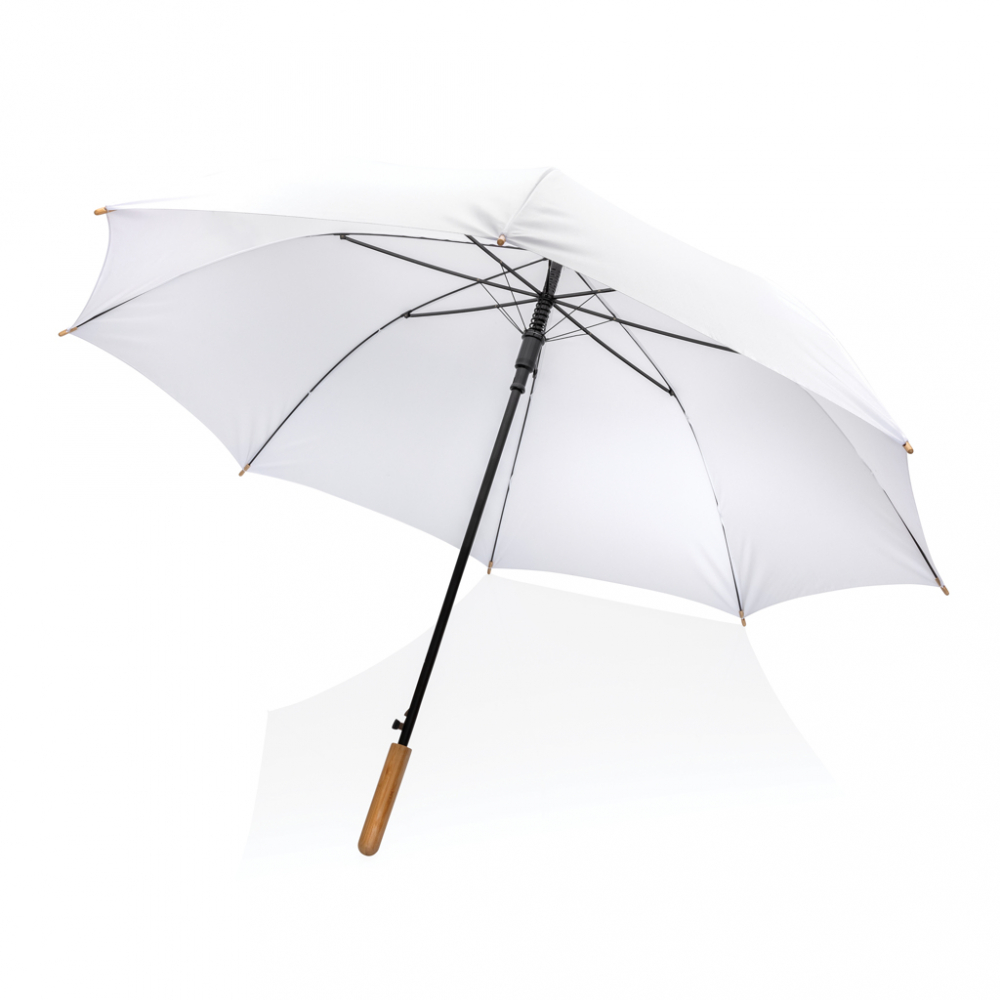 Umbrelă 27" Impact AWARE™, mâner in bambus [5]