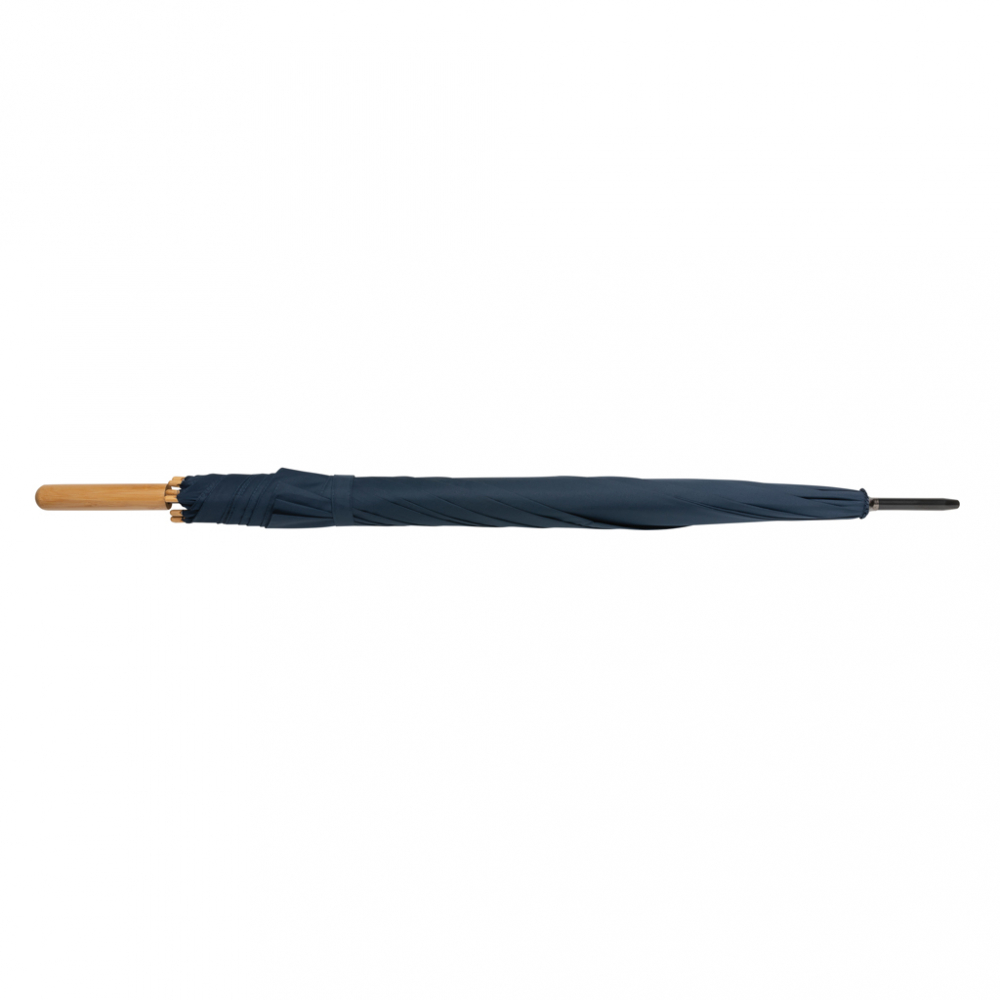 Umbrelă 27" Impact AWARE™, mâner in bambus [4]