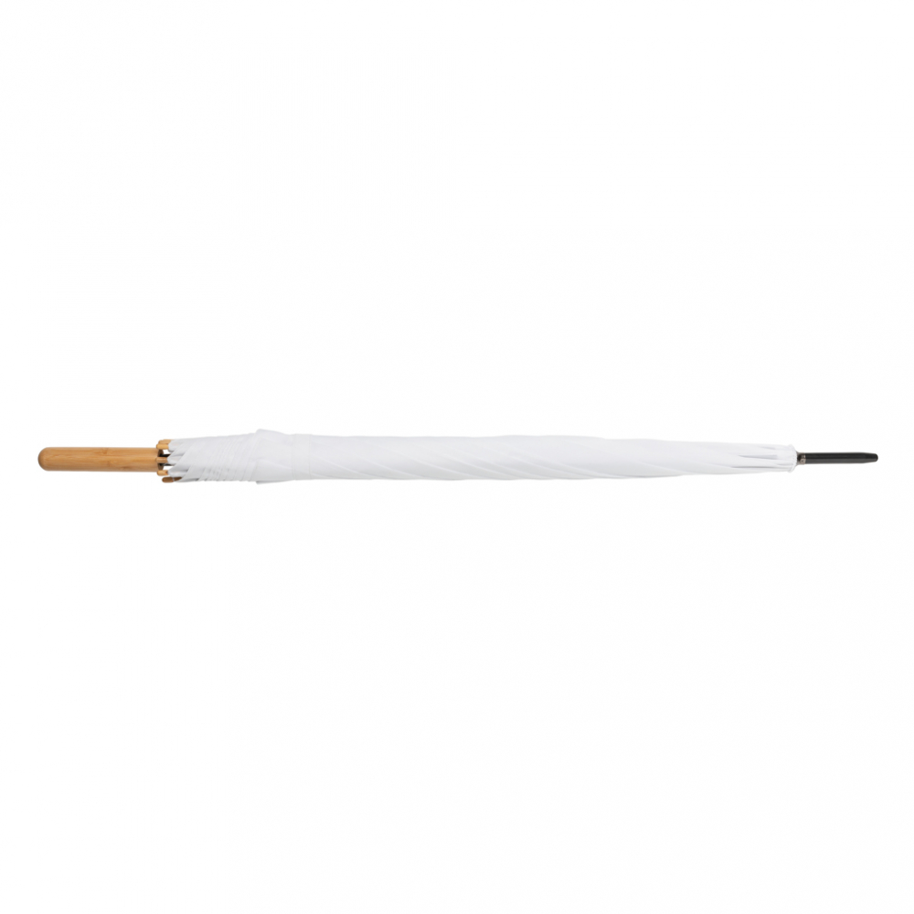 Umbrelă 27" Impact AWARE™, mâner in bambus [4]