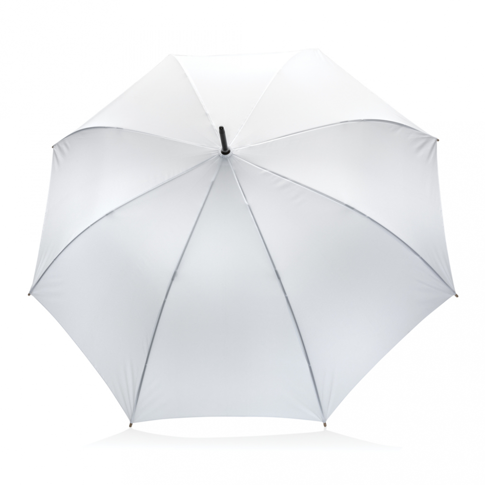 Umbrelă 27" Impact AWARE™, mâner in bambus [3]