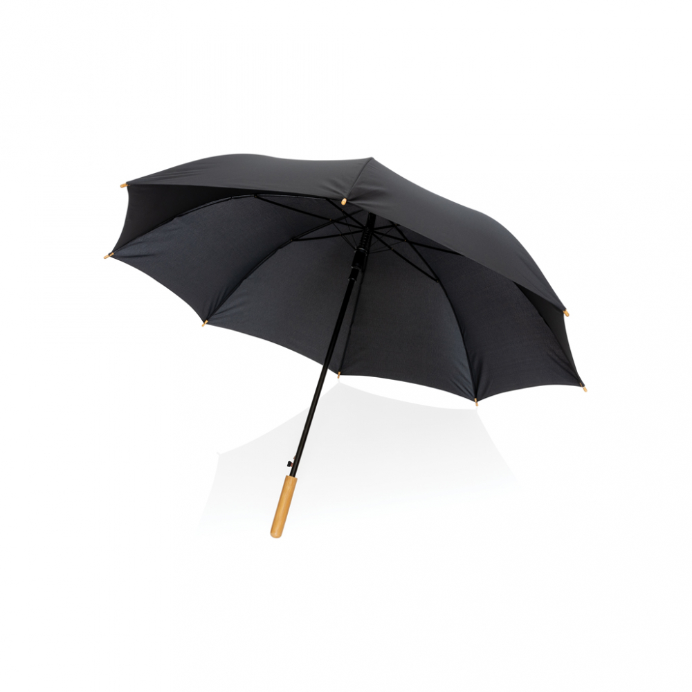 Umbrelă 27" Impact AWARE™, mâner in bambus [2]