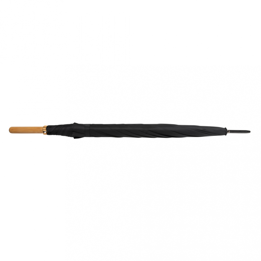 Umbrelă 27" Impact AWARE™, mâner in bambus [4]