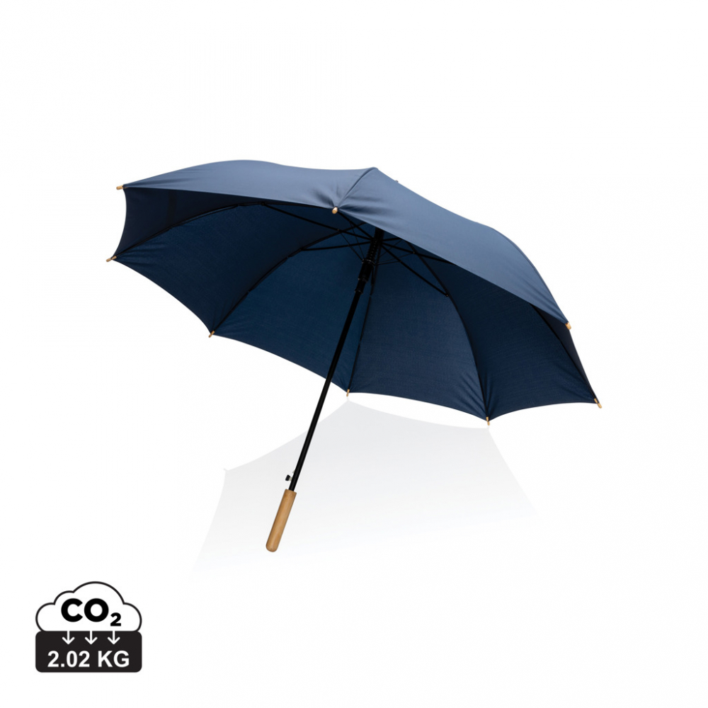 Umbrelă 27" Impact AWARE™, mâner in bambus [1]