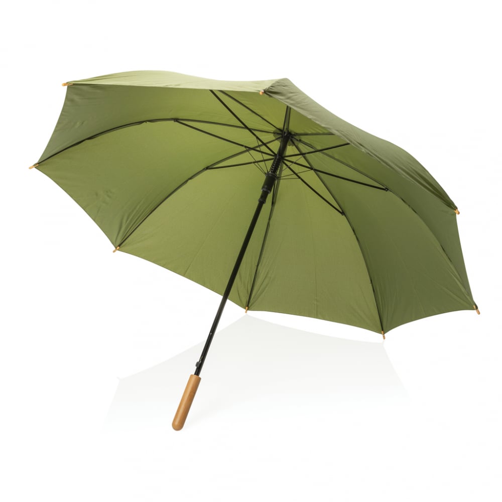 Umbrelă 27" Impact AWARE™, mâner in bambus [5]