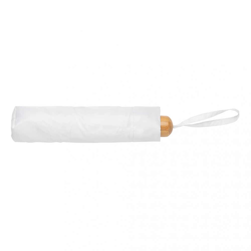 Umbrelă Impact 20.5", mâner din bambus [4]