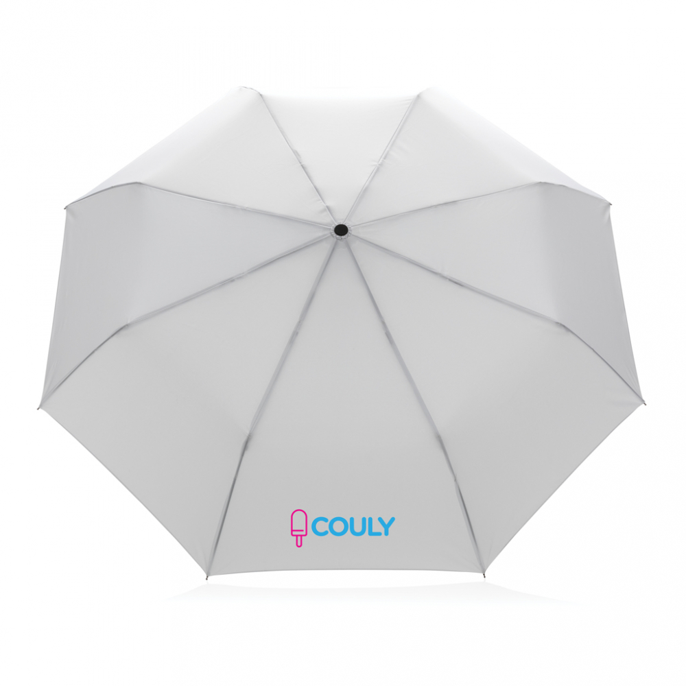 Umbrelă Impact 20.5", mâner din bambus [6]