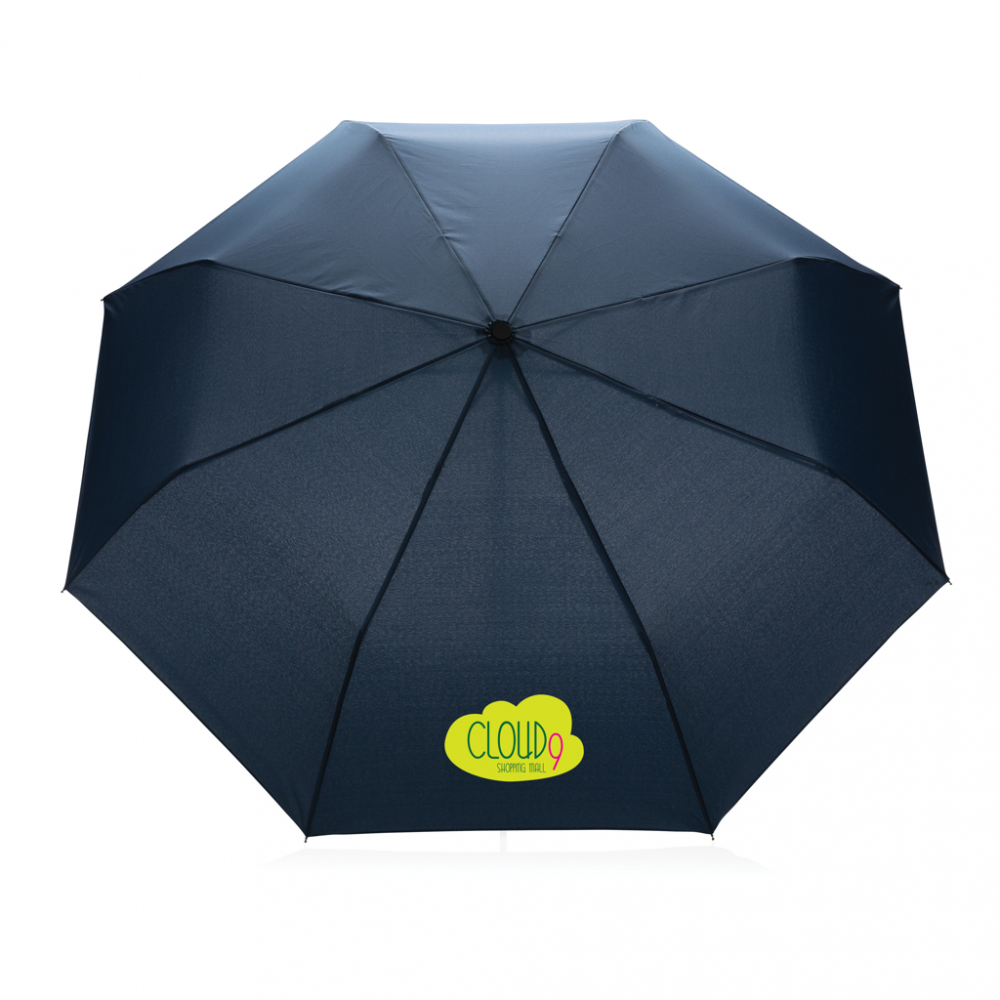 Umbrelă Impact 20.5", mâner din bambus [6]