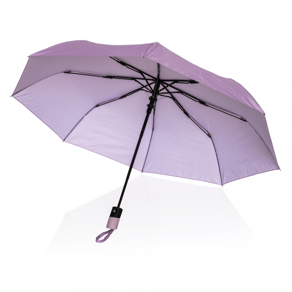 Umbrelă mini portabilă cu 3 secțiuni și deschidere automată [8]