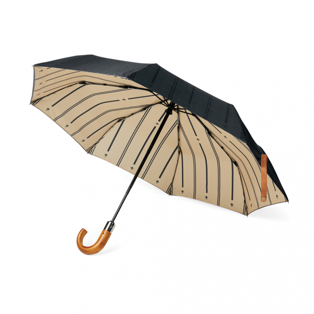 Umbrelă pliabilă Bosler, material reciclat 21” [2]