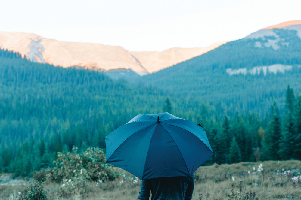 Umbrelă ultra-ușoară Swiss Peak Aware™ RPET, 25” [10]