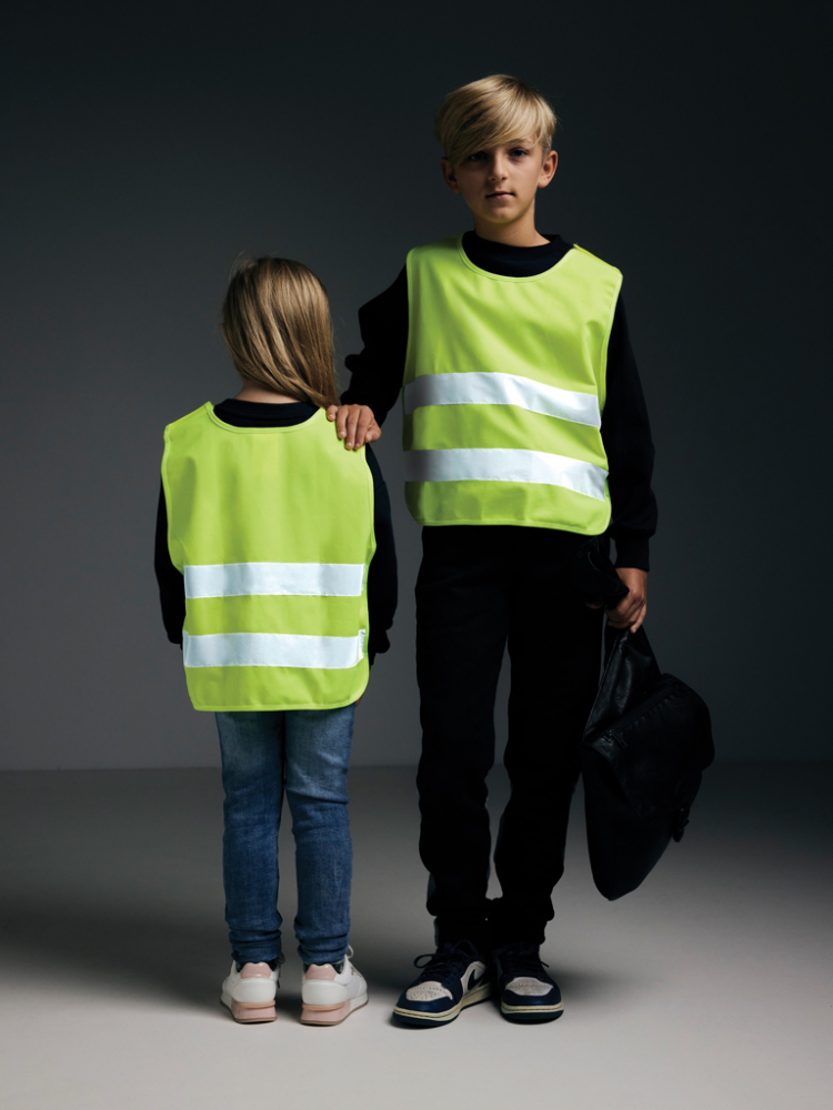 Vestă de siguranță cu vizibilitate ridicată, pentru copii 7-12 ani [12]