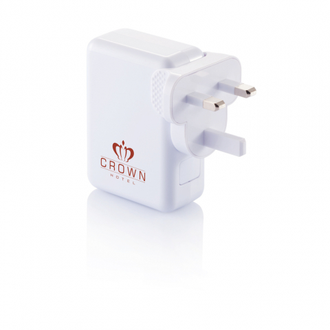 Adaptor de călătorie portabil cu 4 porturi USB [7]