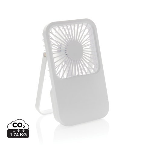 Aervina RCS recycled plastic re-chargeable desk fan [0]
