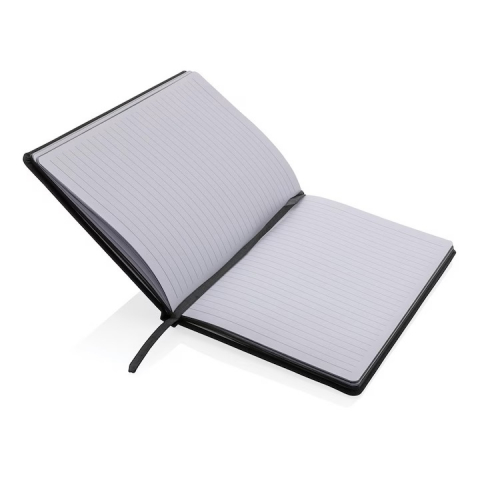 Agenda A5, din materiale reciclate, inchidere cu elastic [0]