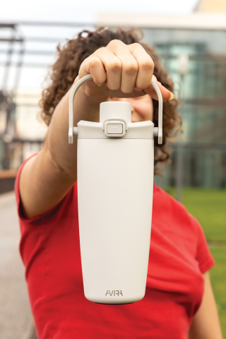 Avira Ayala RCS re-steel duosip lockable crossbody tumbler [13]