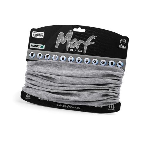 Bandana multifunctionala, Original, unisex, gri, 53/62 cm [1]