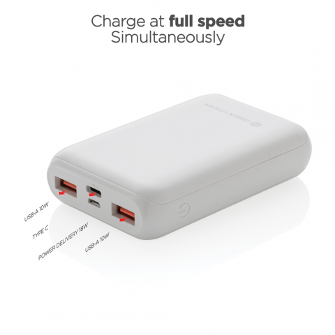 Baterie externă 10.000 mAh cu încărcare rapidă 18W PD [5]