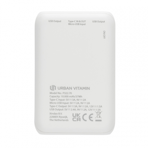 Baterie externă 10.000 mAh cu încărcare rapidă 18W PD [7]