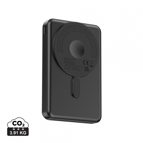 Baterii externe (Powerbanks) - Baterie externă 10.000 mAh cu încărcare rapidă 20W PD și încărcare wireless magnetică