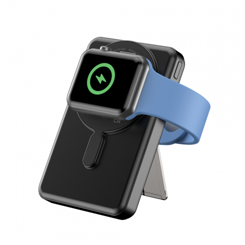 Baterie externă 10.000 mAh cu încărcare rapidă 20W PD și încărcare wireless magnetică [9]