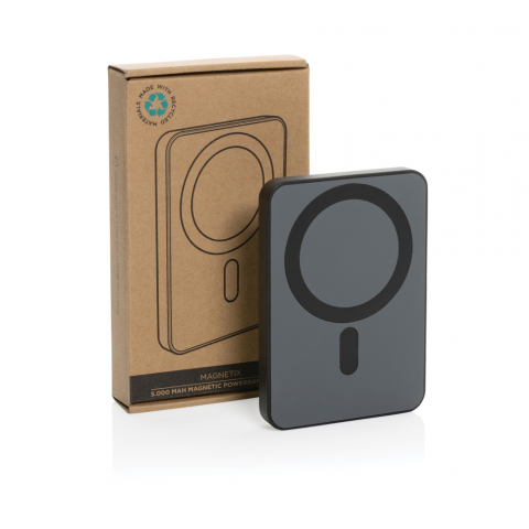 Baterie externă compactă 5.000 mAh cu încărcare wireless magnetică 5W [10]