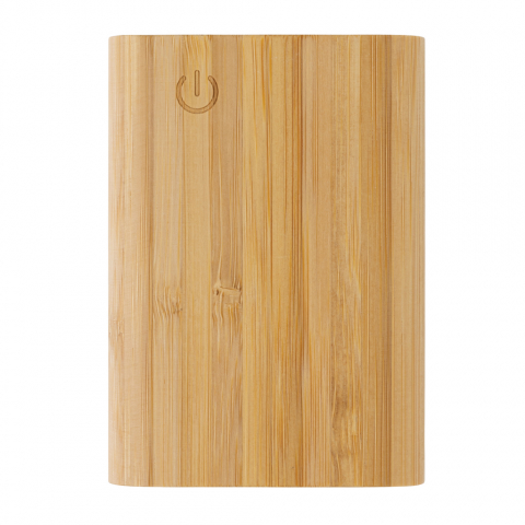Baterie externă eco 5.000 mAh cu carcasă din bambus [4]