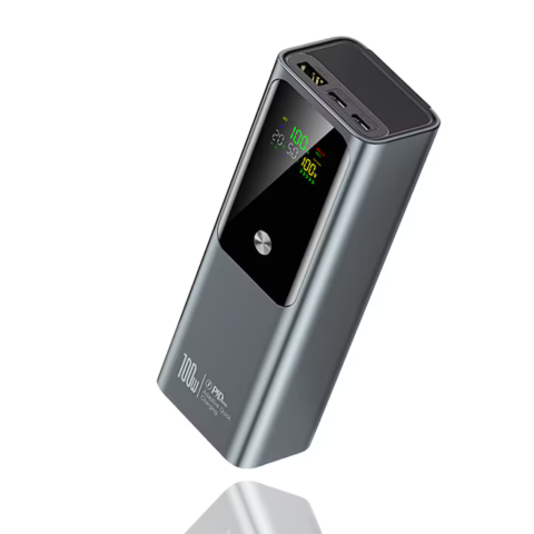 Baterii externe (Powerbanks) - Baterie externa laptop 100W, 20.000 mAh, PD 3.1, dual-output, 3 porturi