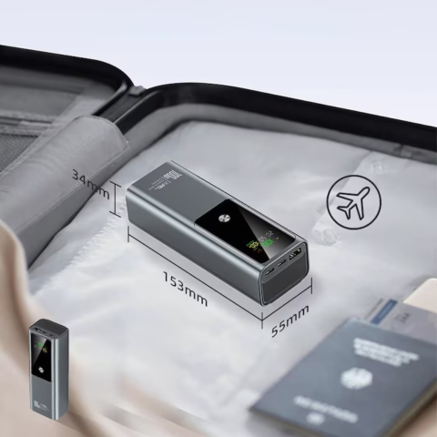 Baterie externa laptop 100W, 20.000 mAh, PD 3.1, dual-output, 3 porturi [5]