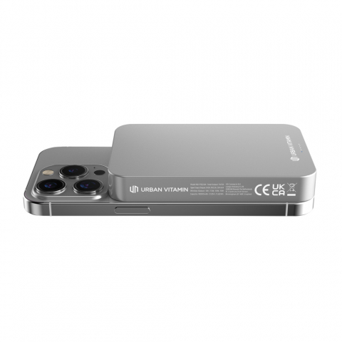 Baterie externă magnetică Compton 10.000 mAh – încărcare wireless 15W + încărcare rapidă 20W PD [12]