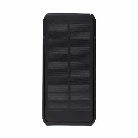 Baterie externă solară 10.000 mAh – cu panou monocrystalline și suport integrat [6]