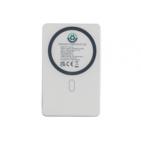Baterie externă ultra-subțire 5.000 mAh cu încărcare wireless magnetică 5W [3]