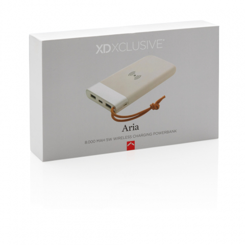 Baterie externă wireless Aria 8.000 mAh, 5W [14]