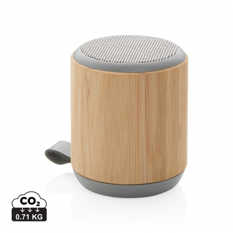 Boxă portabilă 3W din bambus Boxe - Boxă portabilă 3W din bambus