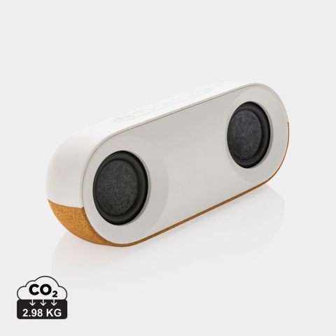 Boxă wireless 10W din plută FSC® 100% Boxe - Boxă wireless 10W din plută FSC® 100%