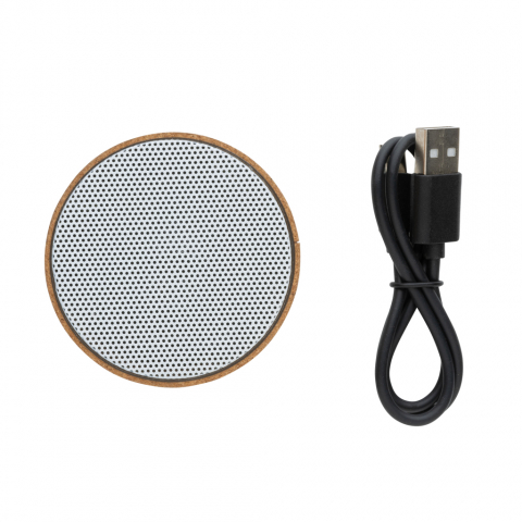 Boxă wireless 3W cu carcasă din plută [3]