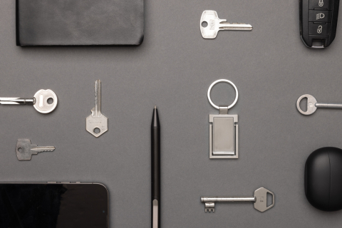 Breloc de lux cu suport pentru telefon [8]