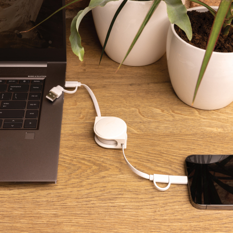 Cablu retractabil 6 în 1 din materiale reciclate [3]