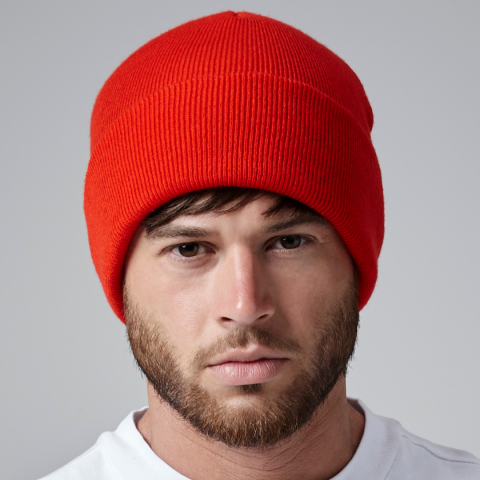 Caciula Original, unisex, rosu aprins, marime universala [1]