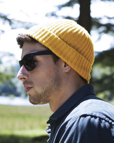 Caciula Trawler Beanie, barbati, camel [1]