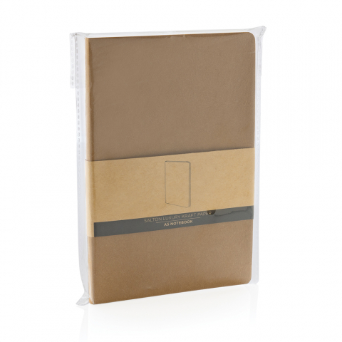 Caiet A5 elegant din hârtie 100% reciclată [10]