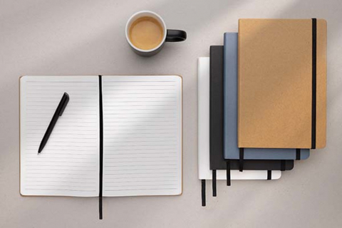 Caiet premium A5 cu copertă FSC® kraft [8]