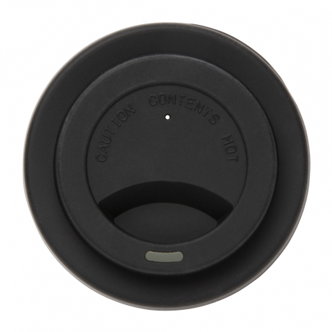 Cană reutilizabilă 270 ml cu capac și manșon din silicon [3]