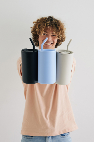 Cană termică Cube  din oțel reciclat – 800 ml [14]