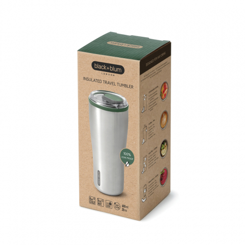 Cana termică din oțel inoxidabil Black+Blum 600 ml [18]